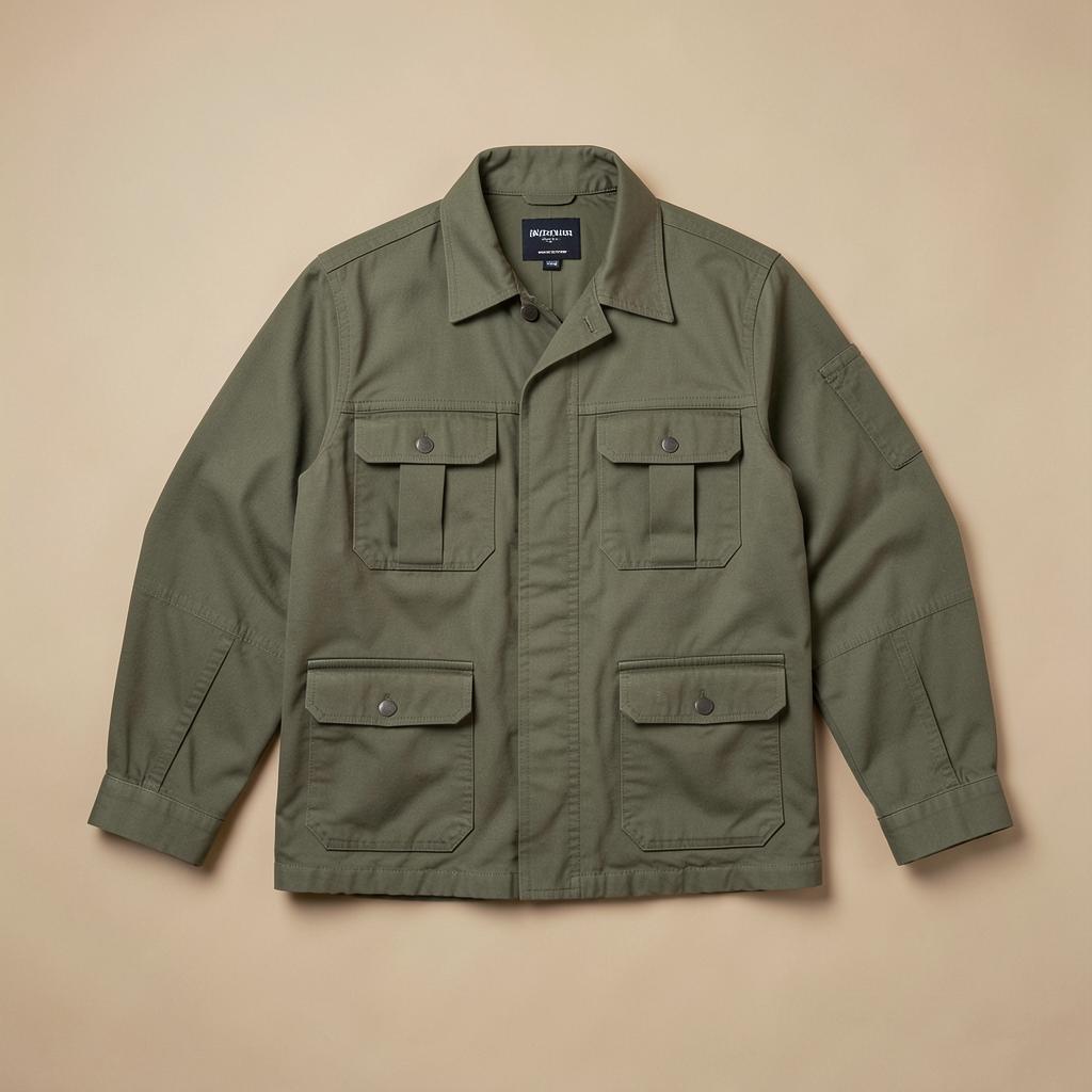 Utility Chore Jacket in Olive